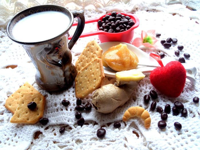 Согревающее молоко с пряностями