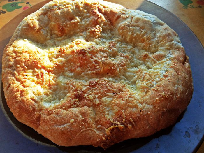 Лепешка с &amp;quot;глазуньей&amp;quot;