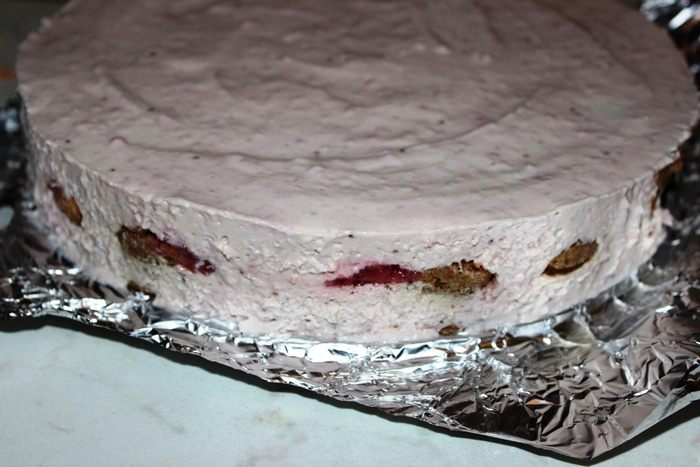 Кофейно-клубничный тирамису