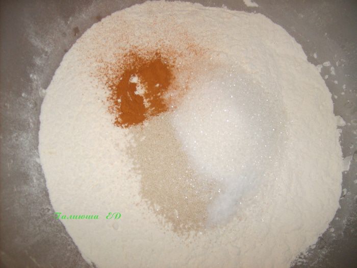 Хлебушек с изюмом, орехами и корицей