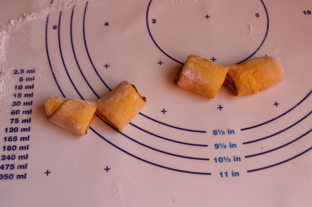 Булочки &amp;quot;Тыквенные цветочки&amp;quot;