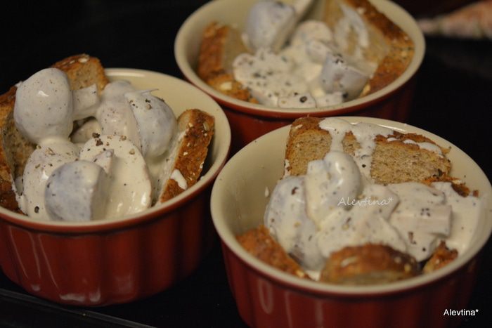 Грибочки в формочках