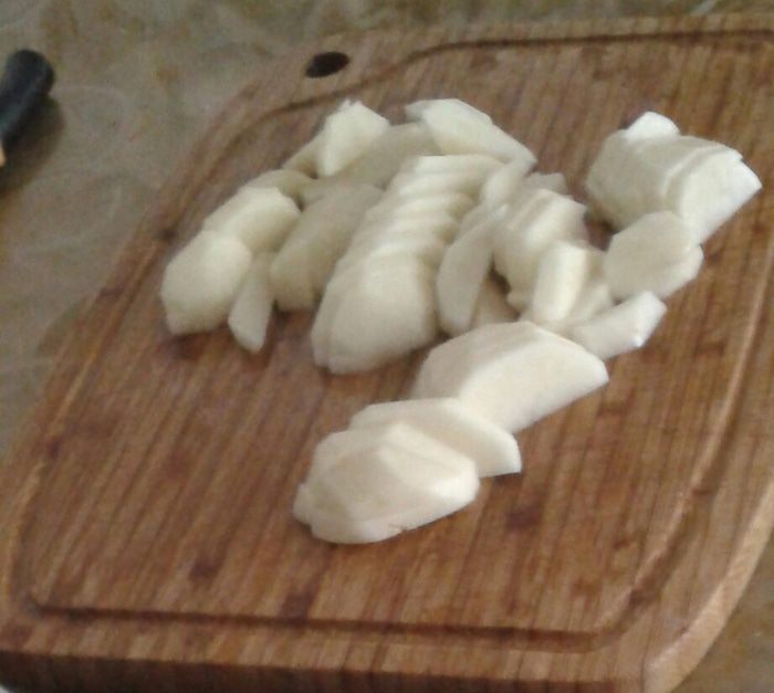 Суп с индейкой и клецками