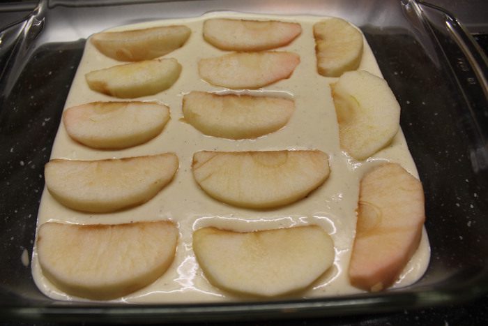 Запеканка с яблоками