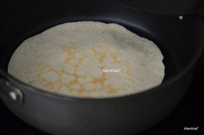 Блинчики со сливочным сыром