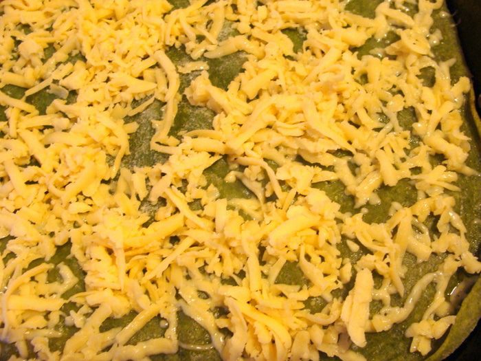 Домашняя зеленая лазанья 