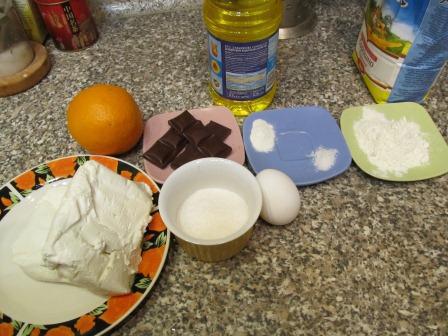 Сырники с шоколадом и апельсином