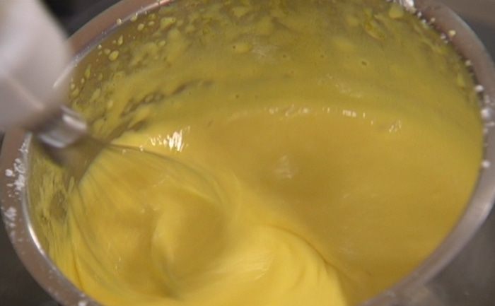 Миндальный торт с клубникой 