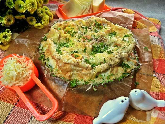 Глазунья в духовке