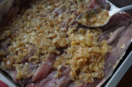 Филе карася в духовке