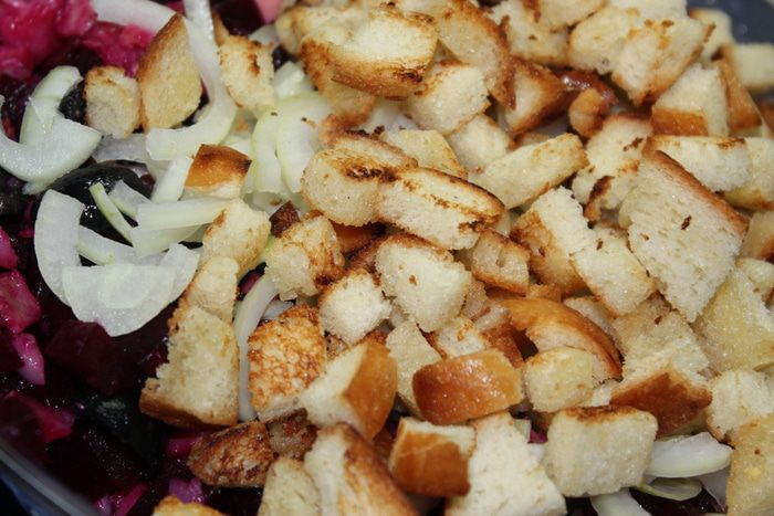 Простой домашний САЛАТИК в вазе из сырных оладьев