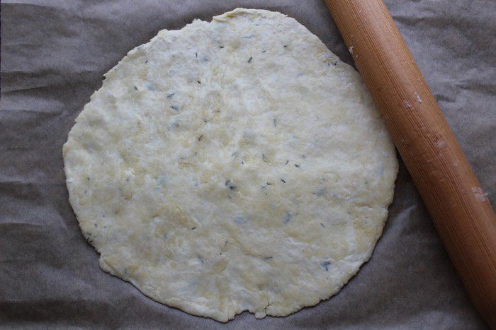 Галета с тыквой на сырном тесте (для VICKY) 