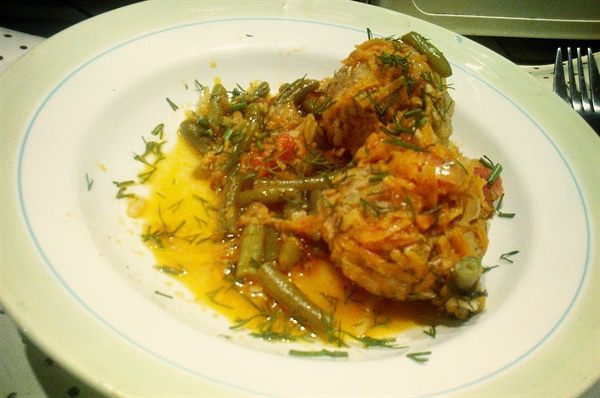 Тефтели с гарниром