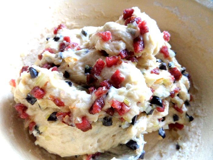 Пирожки на сырном тесте