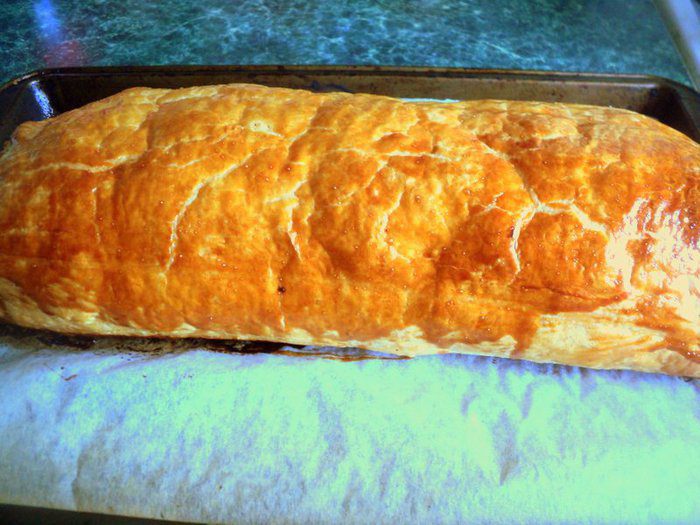 Рулет с морепродуктами