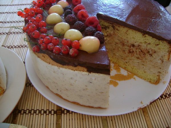 Торт &amp;quot;Птичье молоко с бананом&amp;quot;