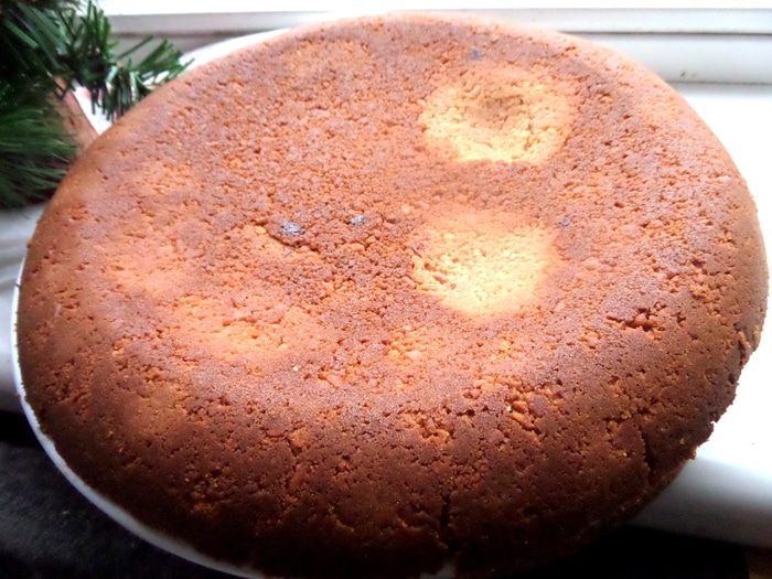 Песочный пирог с кремом на сгущенке