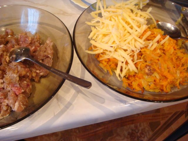 Фаршированные макароны-ракушки