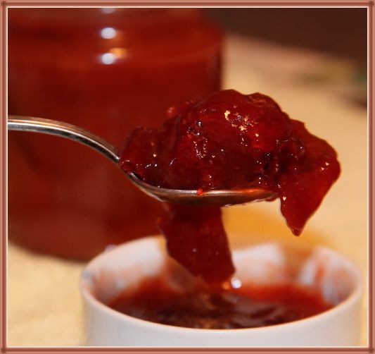 Конфитюр абрикосово-сливовый