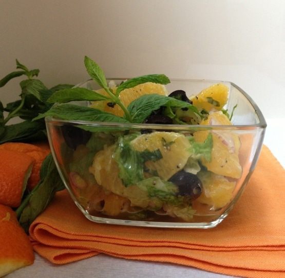 Салат с апельсинами по-сицилийски