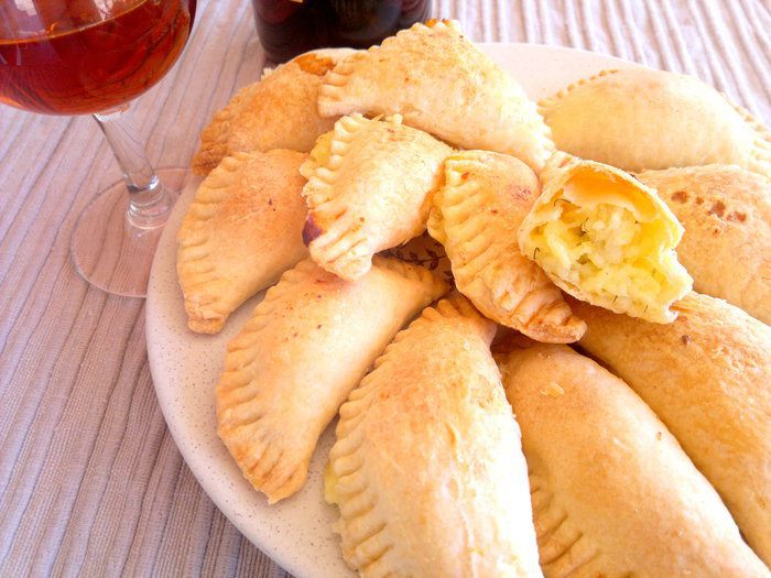 Сырные пирожочки (τυροπιτάκια)