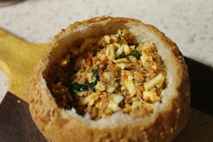 Бутерброд сытный