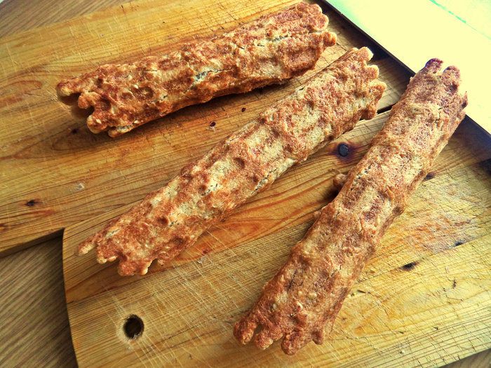 Вафли хрустящие из разных хлопьев
