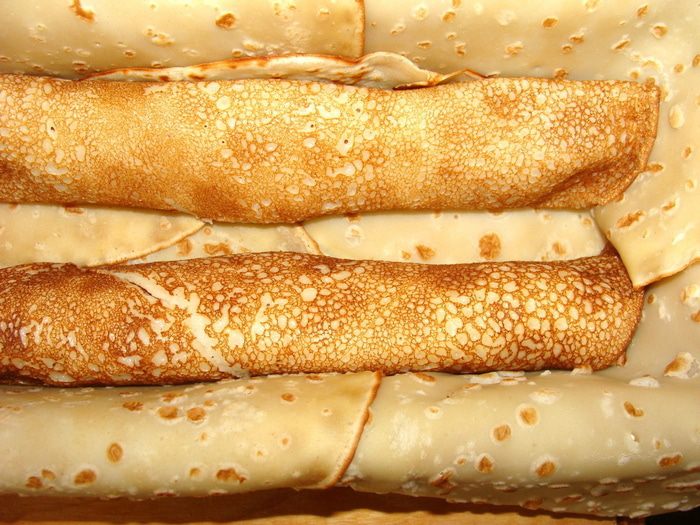 Закусочный блинный торт &amp;quot;Тетрис&amp;quot;