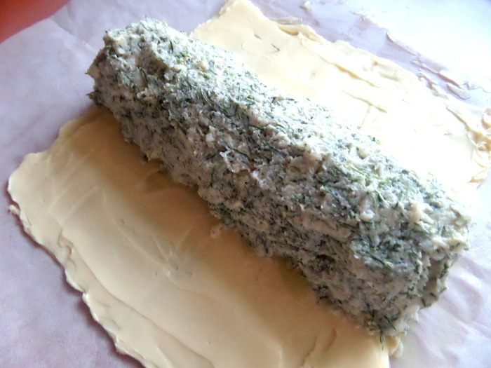 Сливочное масло с начинкой из краба и зелени (для Елены Ковач)