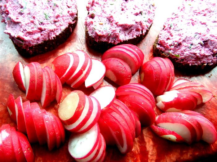 Закуска &amp;quot;Редиска на творожке&amp;quot;