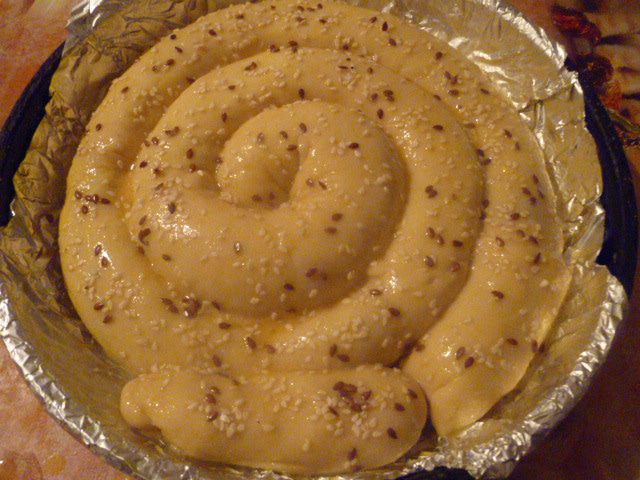 Праздничная колбаса в тесте