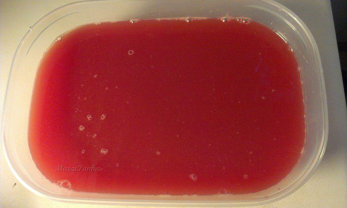 Арбузный сорбет