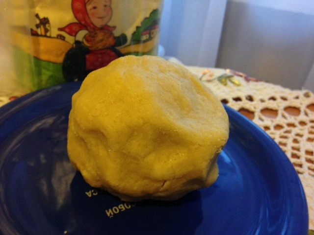 Тарт с малиной и заварным медовым кремом