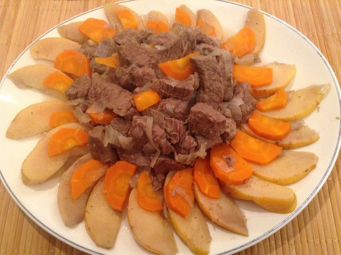 Лосятина с айвой