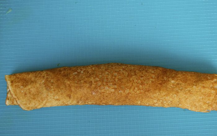 Блинчатые пирожки, панированные в тесте