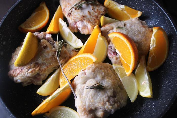 Цитрусовая курочка