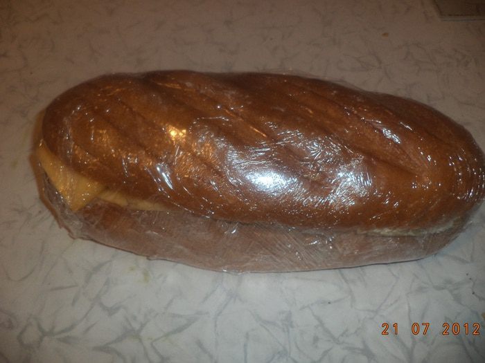 Фаршированный  батон