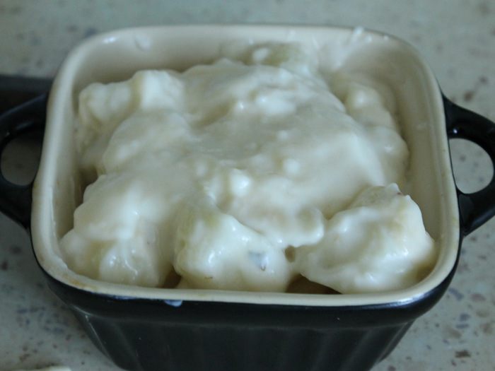 Запеканка из цветной капусты под фундучной корочкой