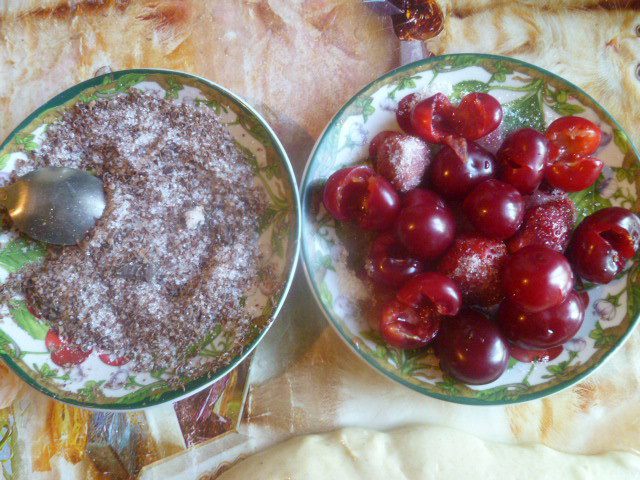 Сладкие булочки на закваске