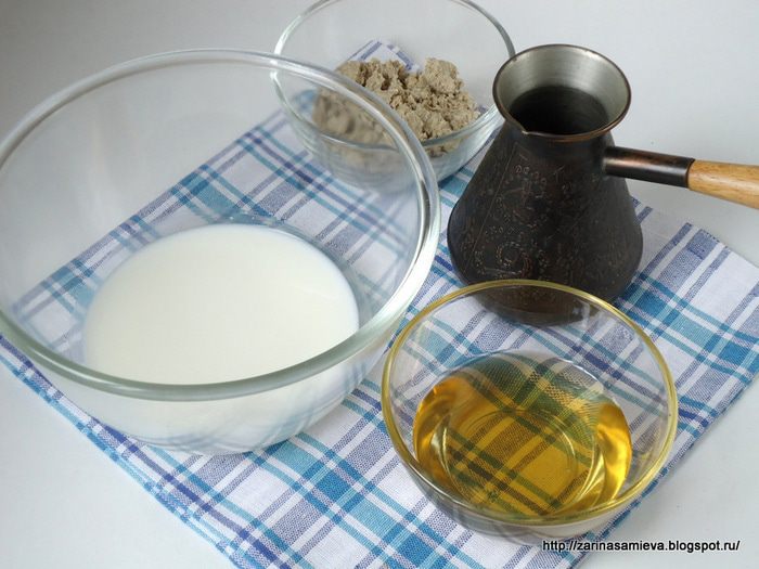 Кофе-десерт с халвой