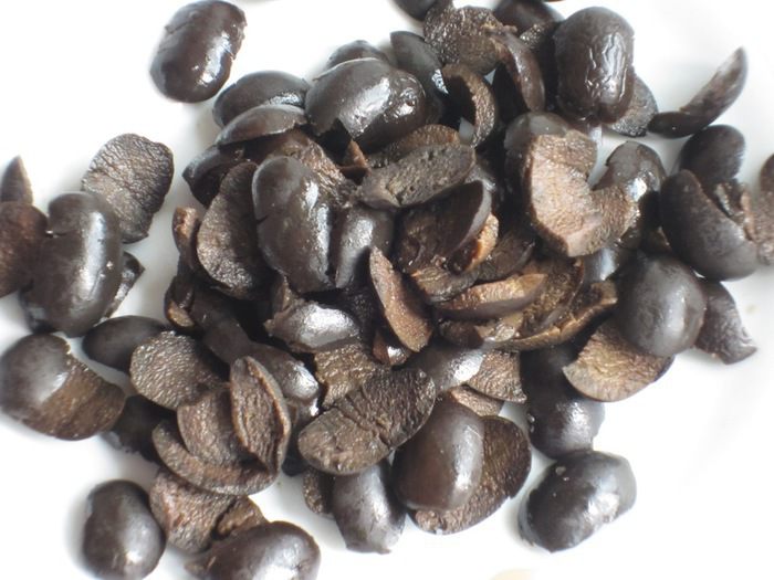 Террин с помидорами, фетой и оливками 