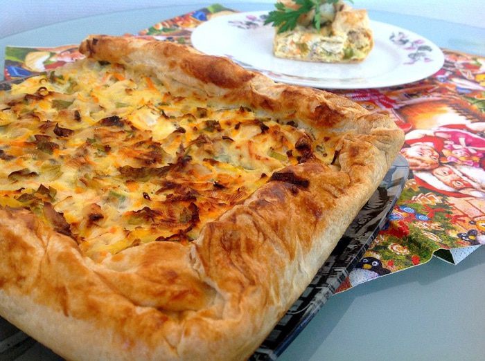 Пирог с курицей