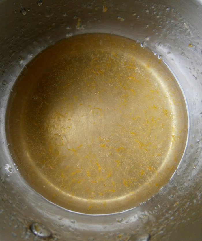 Кабачково-морковный пирог с лимонным кремом