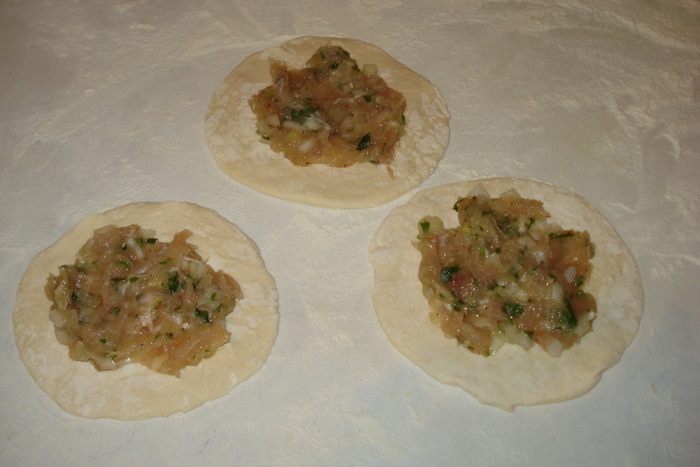 Беляши с куриным фаршем