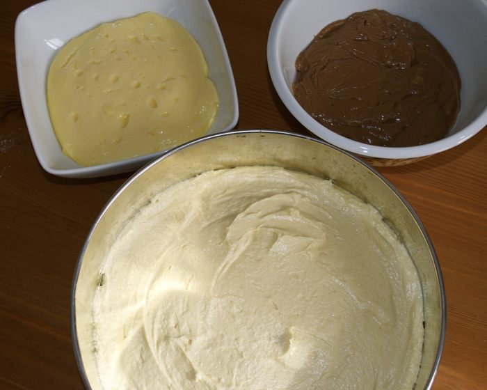 Торт &amp;quot;Нуа&amp;quot; с двойным заварным кремом