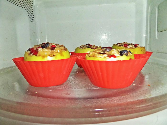 Фаршированные пряные яблочки