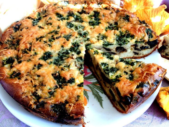 Пирог &amp;quot;Грибная поляна&amp;quot;