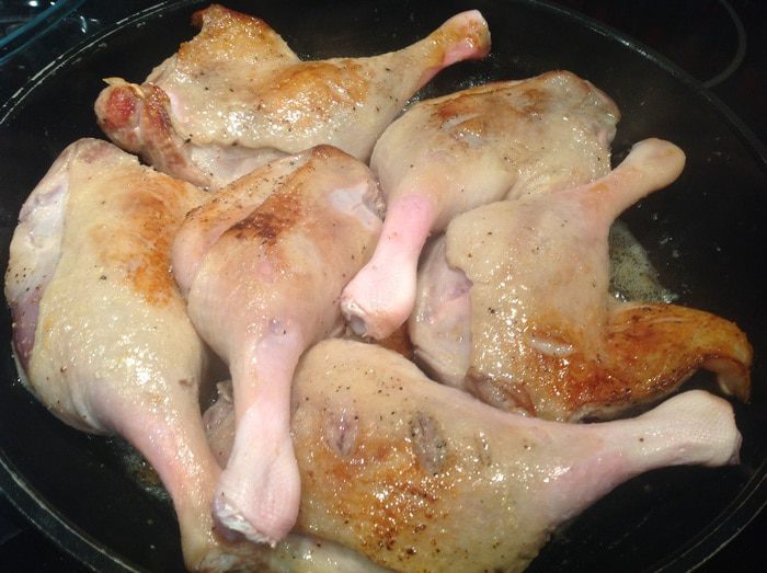 Жаркое из утиных ножек