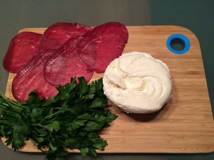 Брезаола с рикоттой