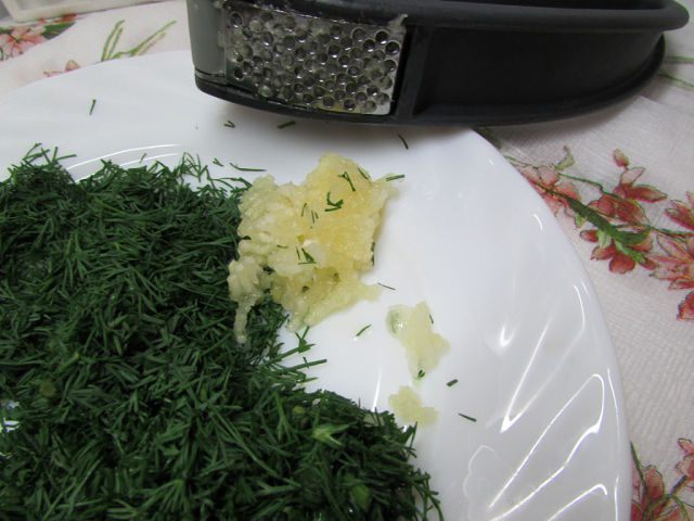 Риет из кабачков с грибами